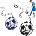 Football Kick Trainer Exercise Parks Control Skills Soccer Ball Net KICKER. 