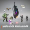 SteelSeries Rival 5 Gaming Mouse - PrismSync RGB Lighting - FPS, MOBA, MMO, Battle Royale - Black - 62551. 