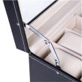 MyleCart Leather watch storage box 20 slots, new men's watch watch storage box, watch display box, black jewelry gift box best gift. 