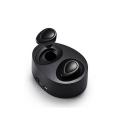 Mini Free Stereo True Wireless 4.1 Bluetooth In-Ear Earbuds Twin Music Headset With Mic And Docking Charger Bluetooth Headset - Black. 