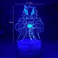 New 3d Led Light Anime Blue Exorcist Rin for Bedroom Decor Night Light Kids Brithday Gift Manga Room Desk 3d Lamps Blue Exorcist. 
