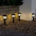 Waterproof Outdoor Solar LED Lawn Pathway Landscape Light Garden Path Underground Street Ground Plug Lamp Decor. 