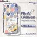 Jizetin for Vivo V23E / V23E 5G Back Cover Crystal Transparent INS Style Pattern Soft Full Camera Cover Protection Phone Cases. 