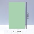 Legal paper Green Colour 100 Sheets 70 grams. 