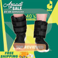 HR SERVICES ANKLE WEIGHTS 1 KG x 1 KG = 2 KG, Pair Weight Bearing Ankle wrist Strap Leg Strength Resistance Bands for Speed Training Running Exercise Workout Fitness Band. 