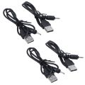 4X USB Cable 2.0 mm DC Charger for Nokia 6280 E65 N73 N80 N95 50cm. 