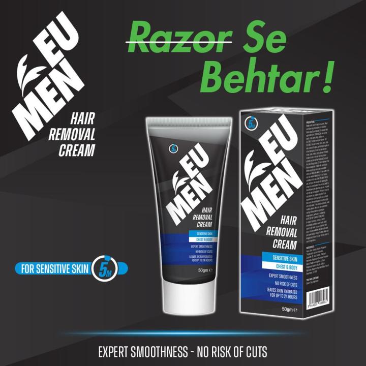 EU%20Men%20Hair%20Removal%20Cream%20Sensitive%20Skin%2050gm%20-%20Image%202