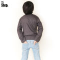 The Shop - Flying Astronaut Grey Full Sleeves T Shirt For Boys & Girls Kids, 1 Years To 14 Years - FA-CG1. 
