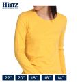 Hinz Youth Essential Round Neck Unisex Top (Full Sleeves) Combed Cotton Interlock. 