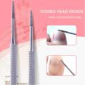 Double Sided Ingrown Toenail File Pedicure Stainless Steel Manicure Tools health and beauty instruments. 