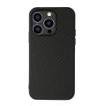 For iPhone 14 Pro Carbon Fiber Texture Phone Case. 
