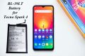 TECNO Camon 12 Air CC7 _ Spark 4 KC2 Battery Replacement BL-39LT Battery With 4000mAh Capacity-Silver. 