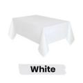White Table Cover Washable. 
