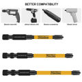 JM FPH2 Electrician Screwdriver Bit Magnetic Electric Impact Drill Nut Driver Bit for Circuit Breaker 65 110 150mm Anti Slip Impact Batch Head. 