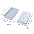 Creative Design  Baptism Candle Holder  Symbol Silicone Material Cement Compatible Silicone Candlestick Mold House Modeling Durable Mold Cement Candle Holder Mold for Home Decoration  Rituals DIY Enthusiasts  Supplies Baptismal Gift. 