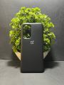 OnePlus 9R Official Silicone Back Cover Sleek Black Protective Case with Soft Finish and Precise Fit. 