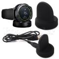 Dock Charger For Samsung Gear S3 Frontier Galaxy watch & Classic & Gear S2 Classic Wireless Charger. 