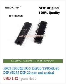 5pcs/lot TPIC6B595N DIP20 TPIC6B595 6B595 DIP-20 In Stock