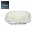 CORELLE® 1.89L Oblong Baking Dish w/ Plastic Lid. 