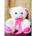 14 Inches Tie Knot Fluffy Soft Teddy Bear for Girls Super Cute and Soft Teddy Bears for Kids Plush Stuff Toys for Gifts. 