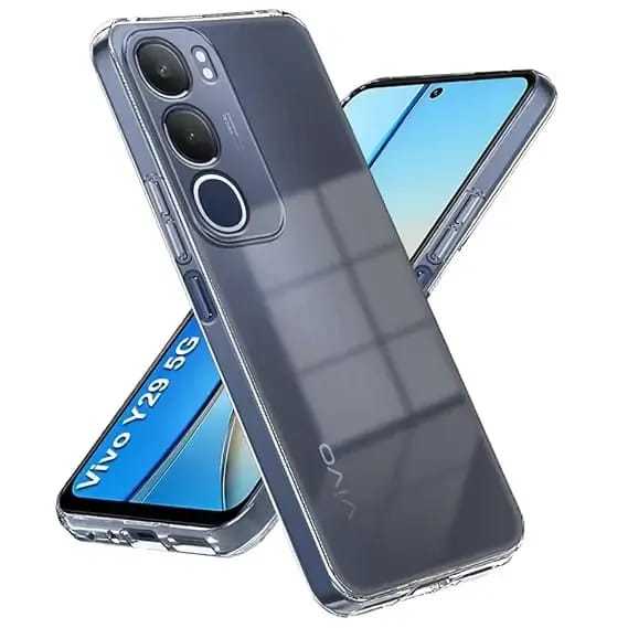 Vivo Y200 4G Soft Transparent Shockproof Silicone Case – Crystal Clear Back Cover with Camera ProtectionVivo Y200 4G Soft Transparent Shockproof Silicone Case – Crystal Clear Back Cover with Camera ProtectionVivo Y200 4G Soft Transparent Shockproof Silico