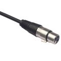 OYPFXMI- 2 Pcs 0.3M Wire 3 Pin XLR Stereo Audio Adapter Microphone Adapter Cable, 1 Pcs Female to 3.5Mm Trs 1/8 Inch Female & 1 Pcs Male to 3.5Mm Female. 
