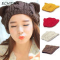 Women's Winter Knit Crochet Braided Cat Ears Beret Beanie Ski Knitted Hat Cap. 