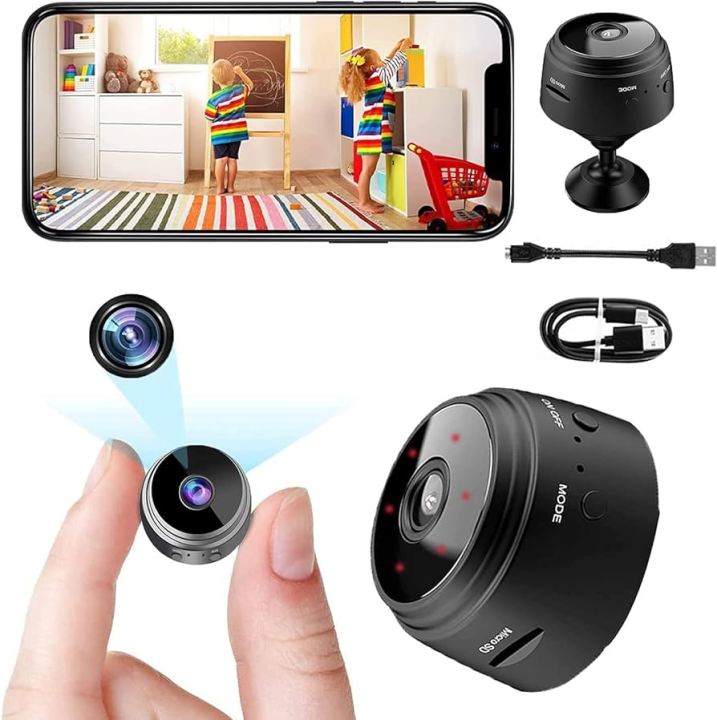 Enhanced Security Anywhere: A9 Mini Wireless Camera 1080P HD