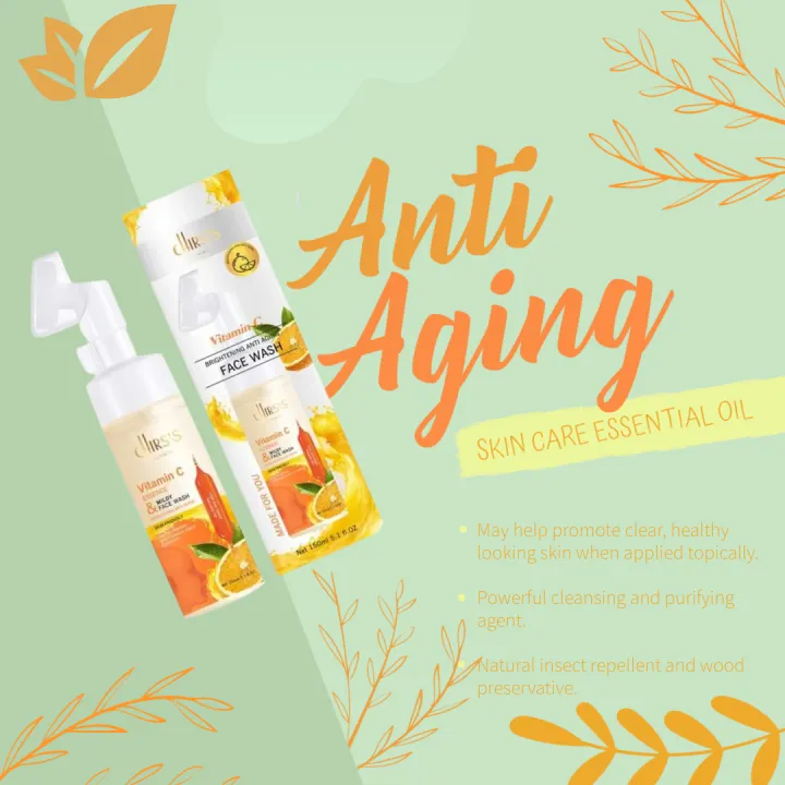 CHIRS'S%20Cleaning%20Brightening%20Anti-Aging%20Vitamin%20C%20Face%20Wash-150ml%20-%20Image%202