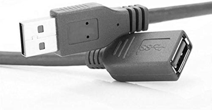 USB%202.0%20Male%20to%20Female%20USB%20extension%20Cable%20Extender%20Cord%20Wire%20Super%20Speed%20Data%20Sync%20Extension%20Cable%20For%20PC%20Laptop%20TV%20(pack%20of%201)%20-%20Image%202