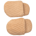 Soft Cotton Terry Cloth Slippers for Men and Women - Non-Slip, Breathable, Washable Spa Sandals for Home, Bathroom, Kitchen, Office, Hotel, Hospital, and Clinic Use. 