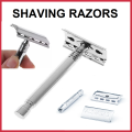 Safety Razor With Steel Grip, Shaving Razor For Men, Hygiene Razer, Male Razors, Shaving Ustraa For Men, Safety Razor For Men Private Parts, Body Razors For Girls, Disposable Razor For Women, Female Razor, Ustra Trimmer, Tweezers. 