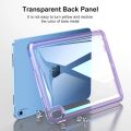 TPU+Acrylic Solid Color Shockproof Protective Tablet Cover Case for Aplle IPad 5 6 10 Pro 11 Air 3 4 5 Mini 4 5 6 2020 2021 2022. 