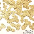 Wedding Decoration Golden Heart Star Confetti Scatter DIY Accessories Crafts Sequin Birthday Bachelor Party Table Supplies. 
