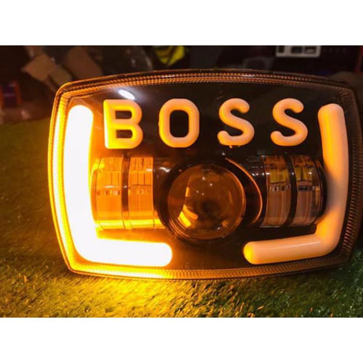 Bike Led Headlight Beam Boss Style  For Cd 70 & Cg 125 Original Fitting