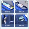 HLNB School bag with Pencil case waterproof Children bags for Boys Girls student Backpack 1-3 grades. 