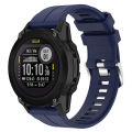 Tookss Silicone Watch Band Compatible For Garmin Descent G1 Smart Watch Strap Stainless Steel Buckle Sports Waterproof Wristband. 