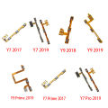 Power on/off Switch Button Side Key Volume Up Down Flex Cable For Huawei Y5 Y6 Y7 Y9 Prime 2017 2018 2019 Y6P Y7P Y8S Y8P Y9S. 