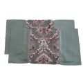 Bolster Jacquard Velvet Pair Cover - Large [2 PCs]. 