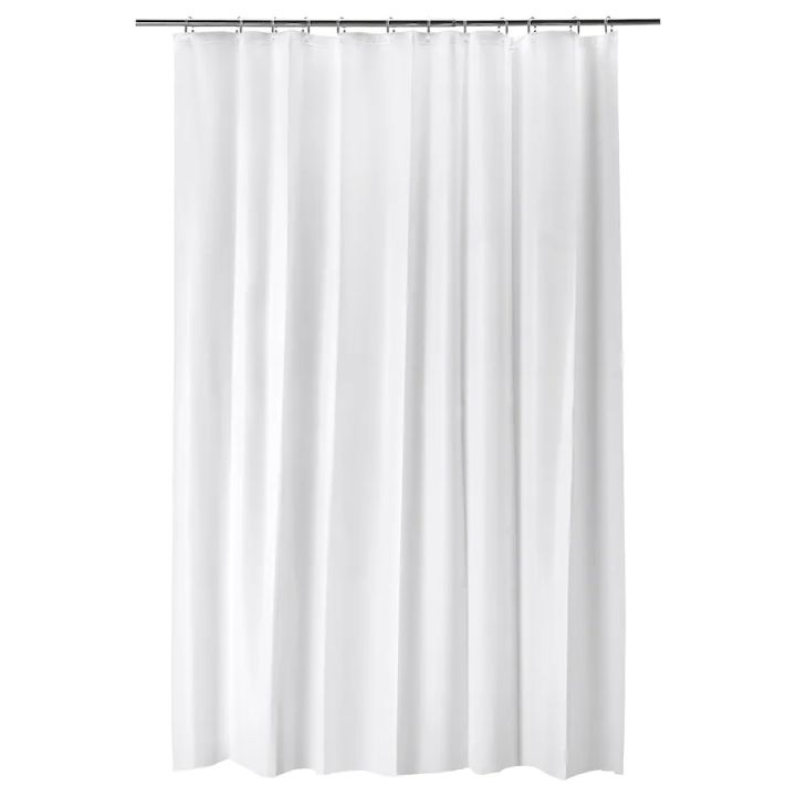 IKEA%20-%20BJ%C3%84RSEN%20Shower%20curtain,%20white%20180%20x%20200%20cm%20-%20Fabric%20Fall%20Curtains%20Waterproof%20Stylish%20Design,%20Bathroom%20Curtain,%20-%20Image%203