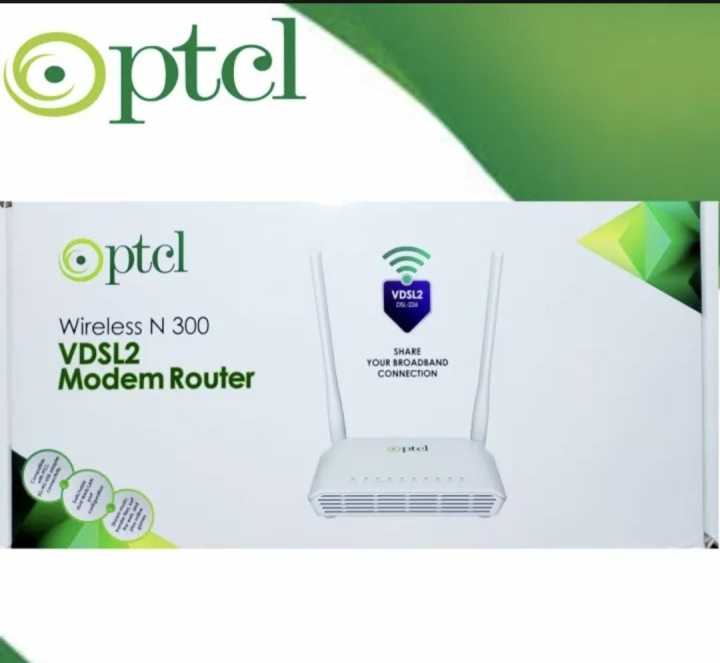 Ptcl Router PTCL Router VDSL 2 with High Range Antennas 2 | Daraz.pk