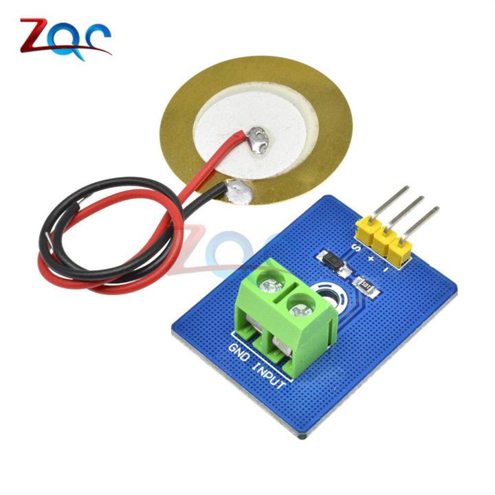 Ceramic Piezo Vibration Sensor Analog Output Electronic Components Supplies Sensors for Arduino Compatible with R3 Module