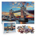 1000 PCS Jigsaw Puzzles, Educational Intellectual Decompressing Fun Game for Kids Adults, Puzzles 1000 Pcs Fun and Challenging Family Game + Wall Poster (World Architecture Egypt Gizeh Pyramid Space Traveler Venice House Turkish Air Balloons Time Square). 