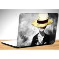 Monkey D. Luffy, One Piece, straw hat, Laptop Skin Vinyl Sticker Decal, 12 13 13.3 14 15 15.4 15.6 inch Laptop Skin Sticker Cover Art Decal Protector Fits All Laptops. 