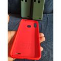 For Infinix hot 7 back Cover Soft touch silky silicon case for infinix hote 7. 