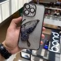 Butterfly Glitter Case with Camera borders for iPhone 11/11 Pro/11 Pro Max/12 Pro/12 Pro Max/13 Pro Max/14 Pro Max/15/15 Pro/15 Pro Max. 