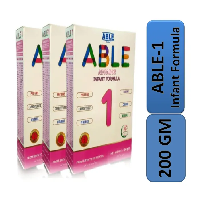 PACK%20OF%203%20-%20ABLE%201%20-%20INFANT%20FORMULA%20(0-6%20Months)%20200gm%20-%20Image%203