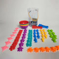Children'S Rainbow Soft Glue Counting Classification Early Education Cognitive Toys Montessori Mathematics Teaching Aids Set. 
