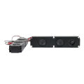 NANLIY- 2PCS 8OHM 10W Long box Full Range Subwoofer Speaker Diaphragm LCD Advertising Machine Monitor TV Speakers. 
