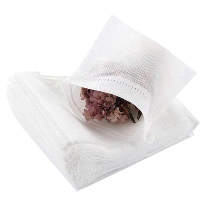 400 Pcs Disposable Tea Filter Bags Empty Cotton Drawstring Seal Filter Tea Bags for Loose Leaf Teal(3.54 x 2.75 inch)